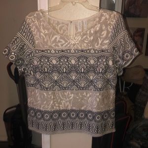 Anthropology Top - NWT
